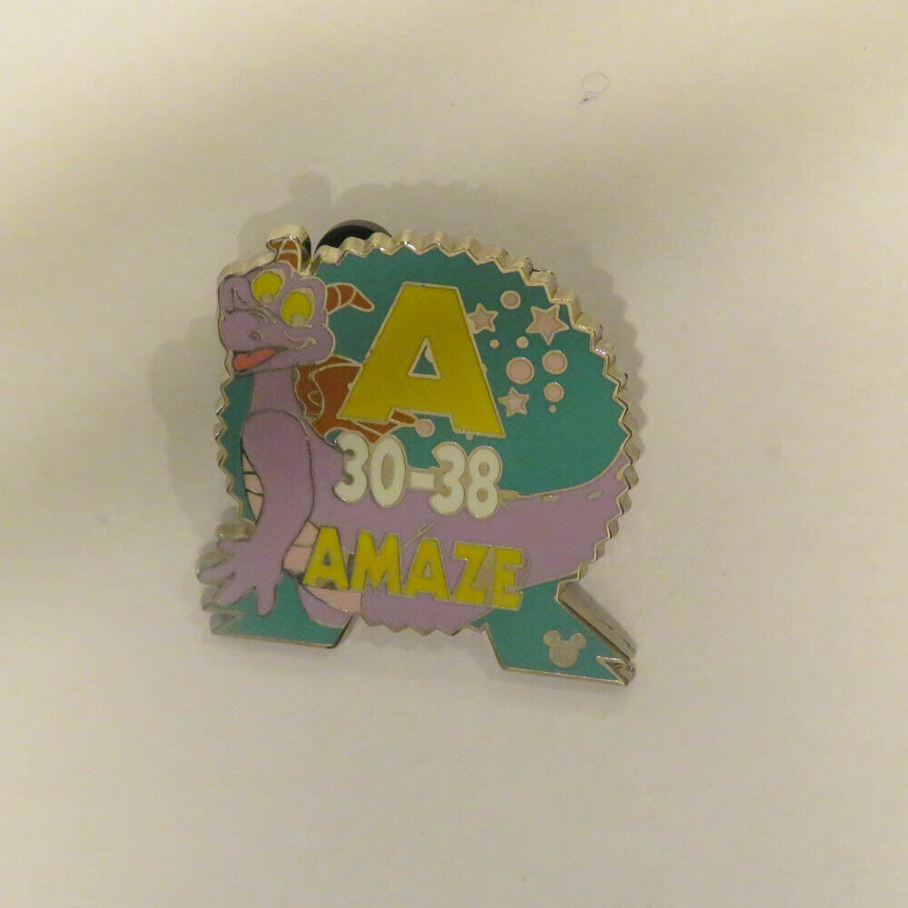 Disney WDW Figment Amaze Epcot Parking Signs Cast Lanyard Pin #3
