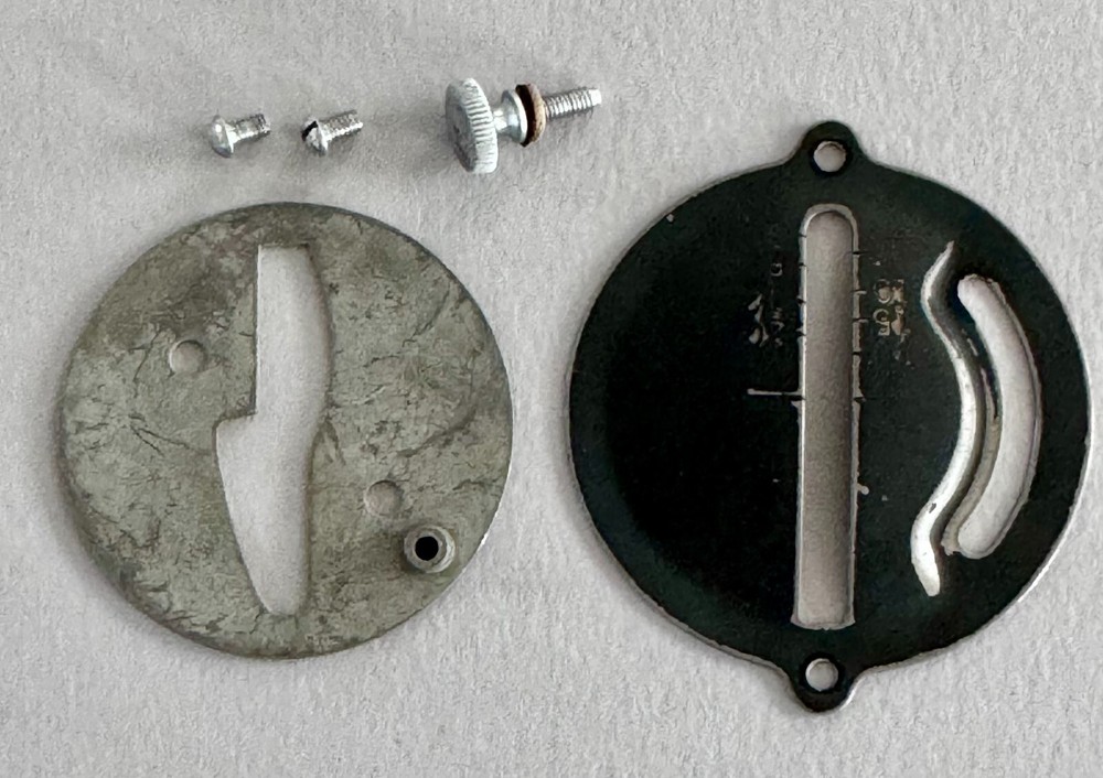 Singer 15-90 15-91 201 Sewing Machine Stitch Length Regulator Indicator Plate