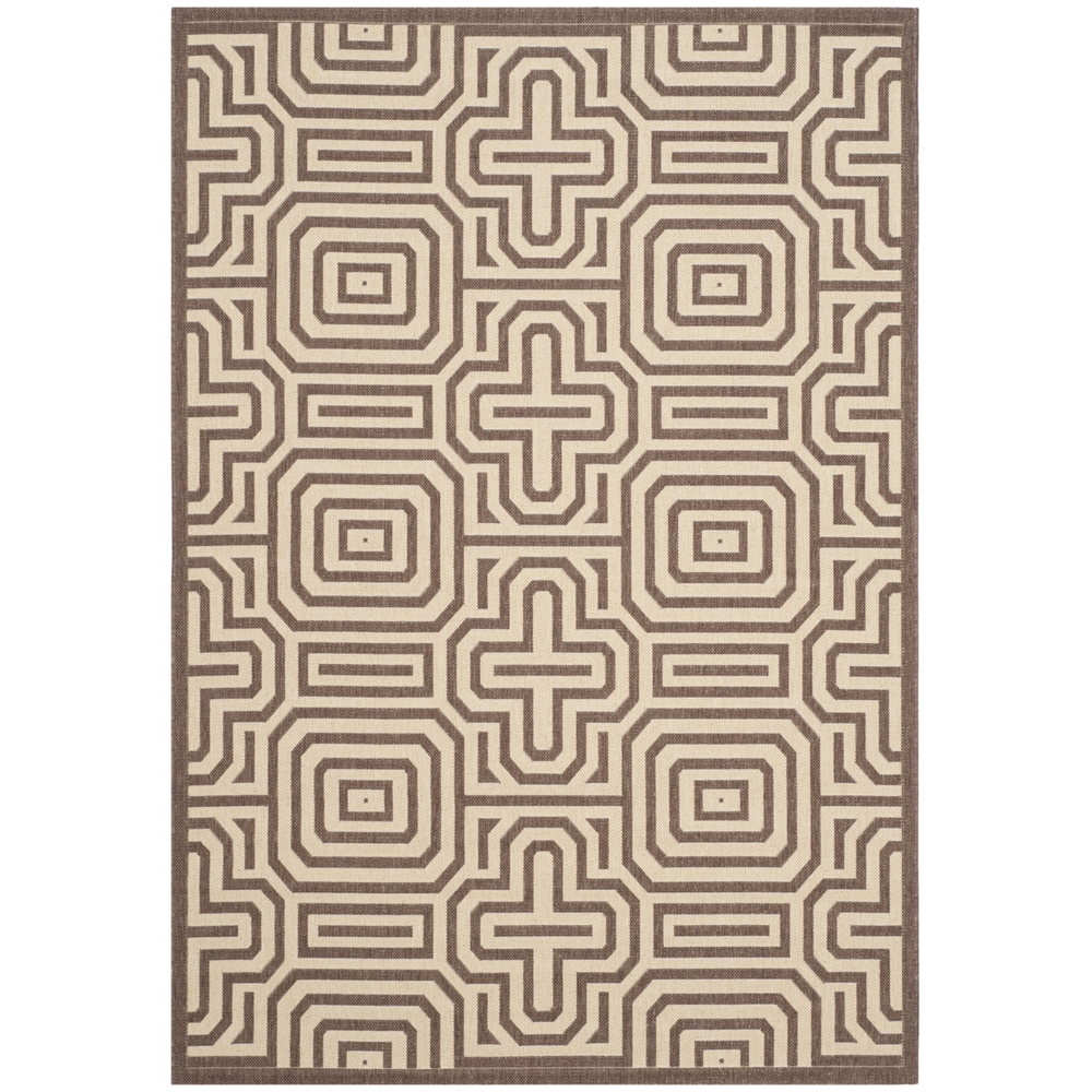 SAFAVIEH Courtyard Holly Geometric Rug 2'7