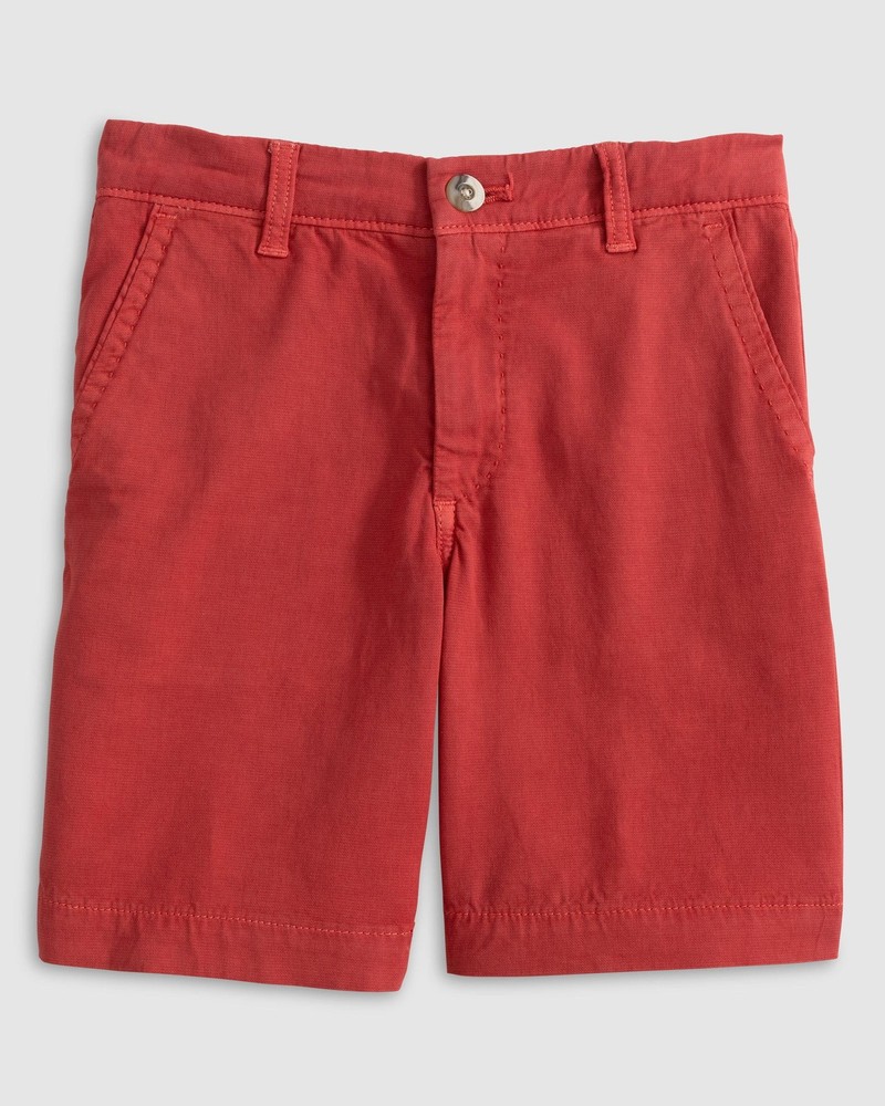 johnnie-O Nassau Jr. Cotton Blend Shorts