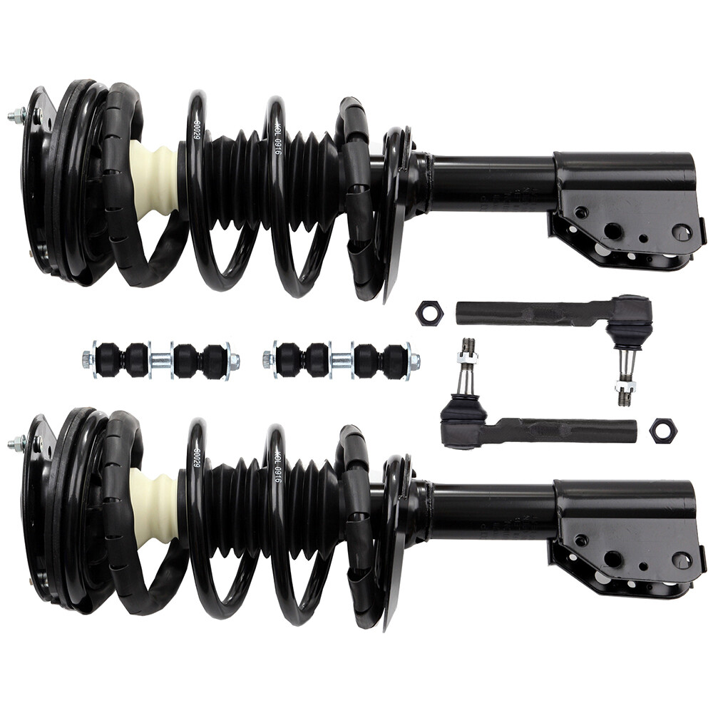 Classic Malibu Alero Cutlass Front Struts Outer Tie Rod End Sway Bar Links