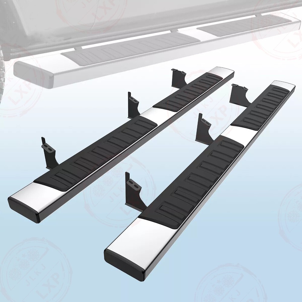 For 2005-2023 Toyota Tacoma Double Cab Running Boards Side Steps Nerf Bars