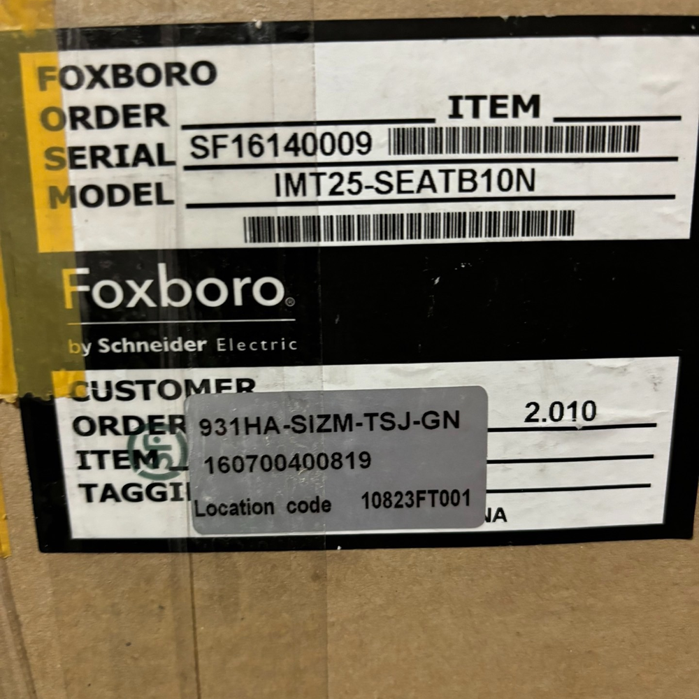 1PC Brand New IMT25-SEATB10N FOXBORO Electromagnetic Flow Meter  dhl/ups
