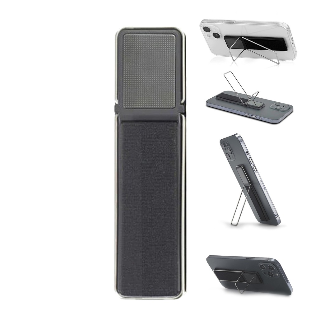 Finger Grip Strap with Kickstand for Phones & Tablets