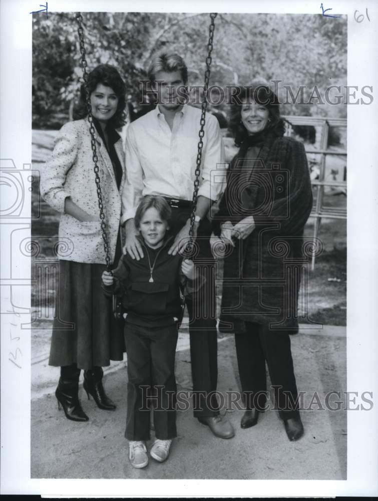 1985 Press Photo Actors starring on the TV show 