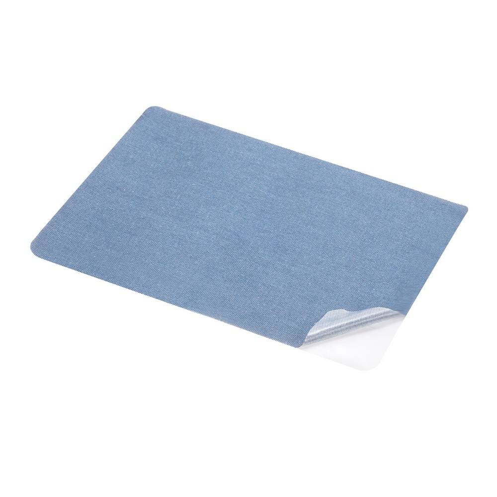 4Pcs Sky Blue Iron-On Denim Repair Patches 8x11 Inch for Fabric Fix