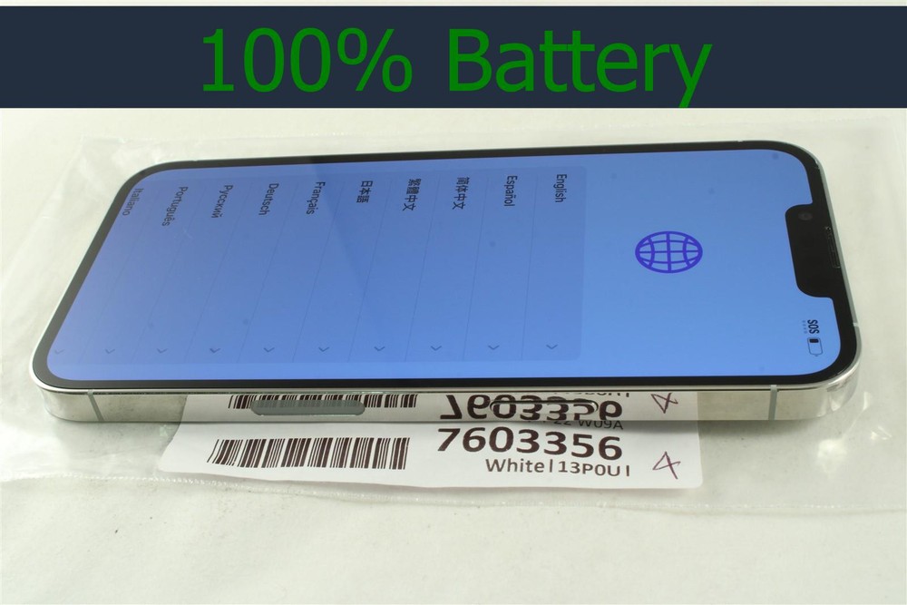 Apple iPhone 13 Pro 1TB Unlocked AT&T T-Mobile Verizon GSM 100% batt! 7603356