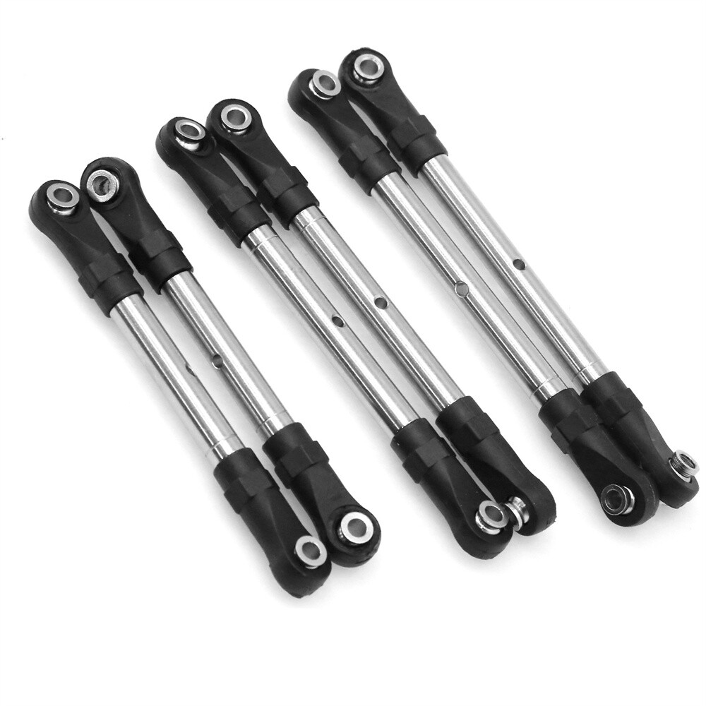 1 Set For TRAXXAS SLASH 2WD RC Car Steering Tie Pull Rod Linkage Upgrade Parts