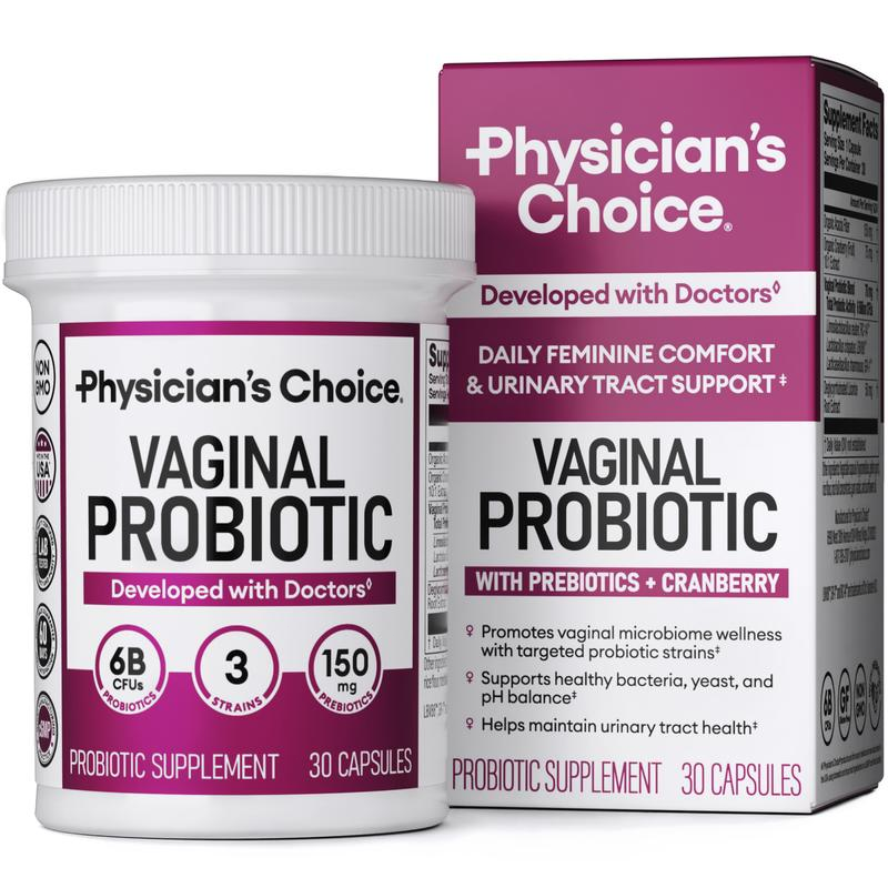 Physician's Choice Vaginal Probiotic - Odor Control, pH Balance & Daily Feminine