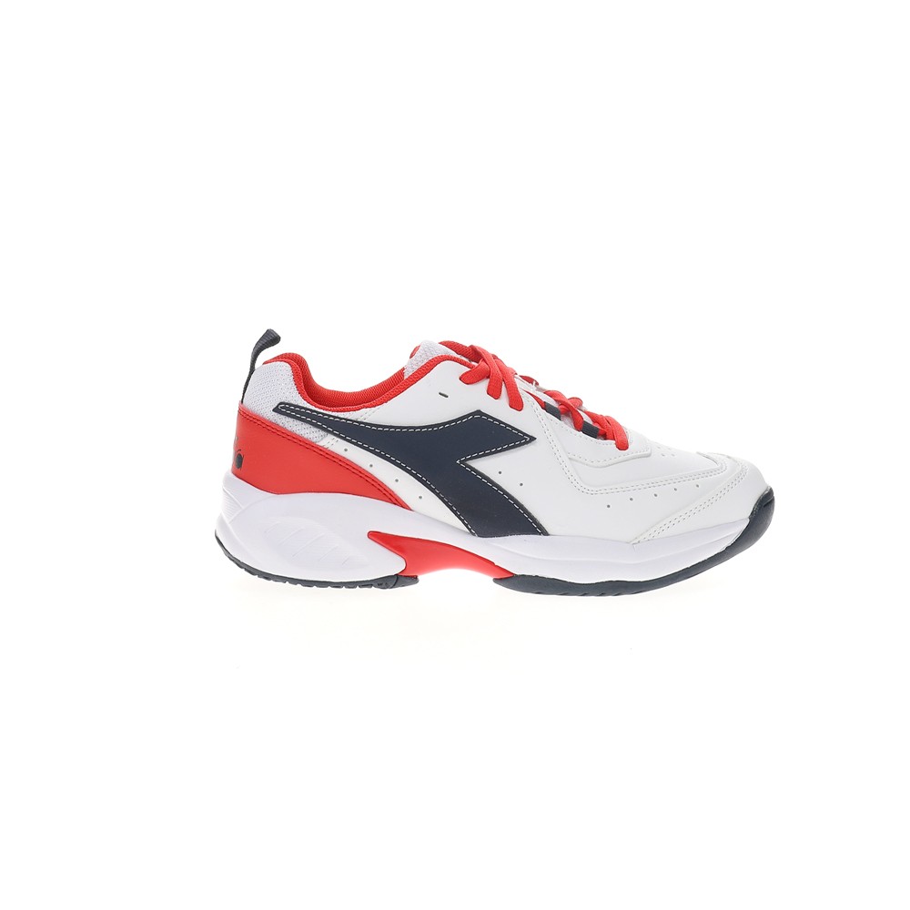Diadora S Challenge 5 SL Tennis Youth Boys Sneakers in Blue Red White