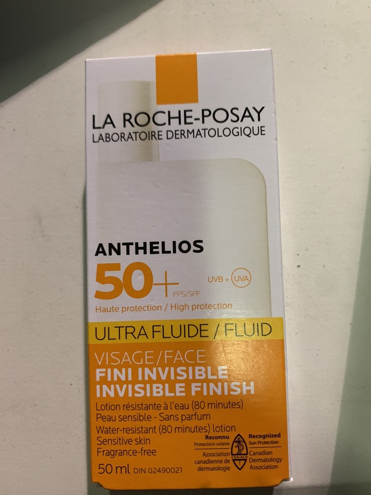 NEW IN BOX! La Roche-Posay ANTHELIOS 50+ SPF ULTRA FLUID  50ML