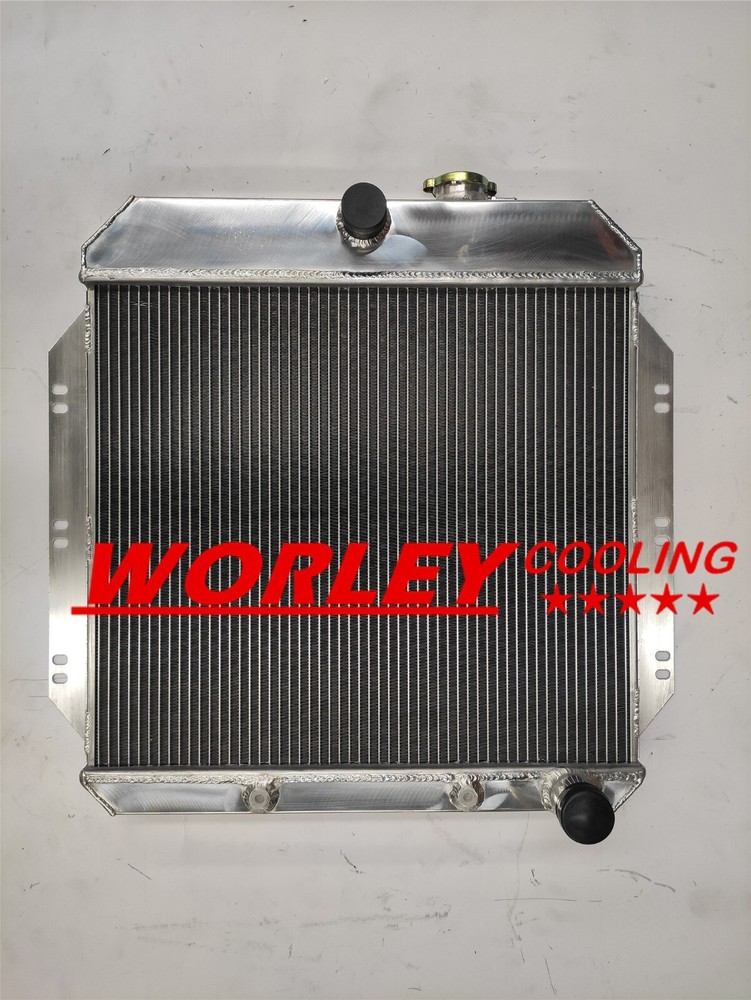 2ROW ALUMINUM RADIATOR FOR Chevy /GM Pickup Truck Manual 1960 1961 1962 60 61 62