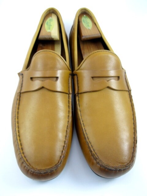 Allen Edmonds Super Sport Penny Leather Loafers for Men in Walnut Size 12 D 582N