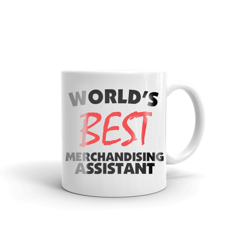 World's Best Merchandising Assistant Coffee Tea Ceramic Mug Office Work Cup Gift