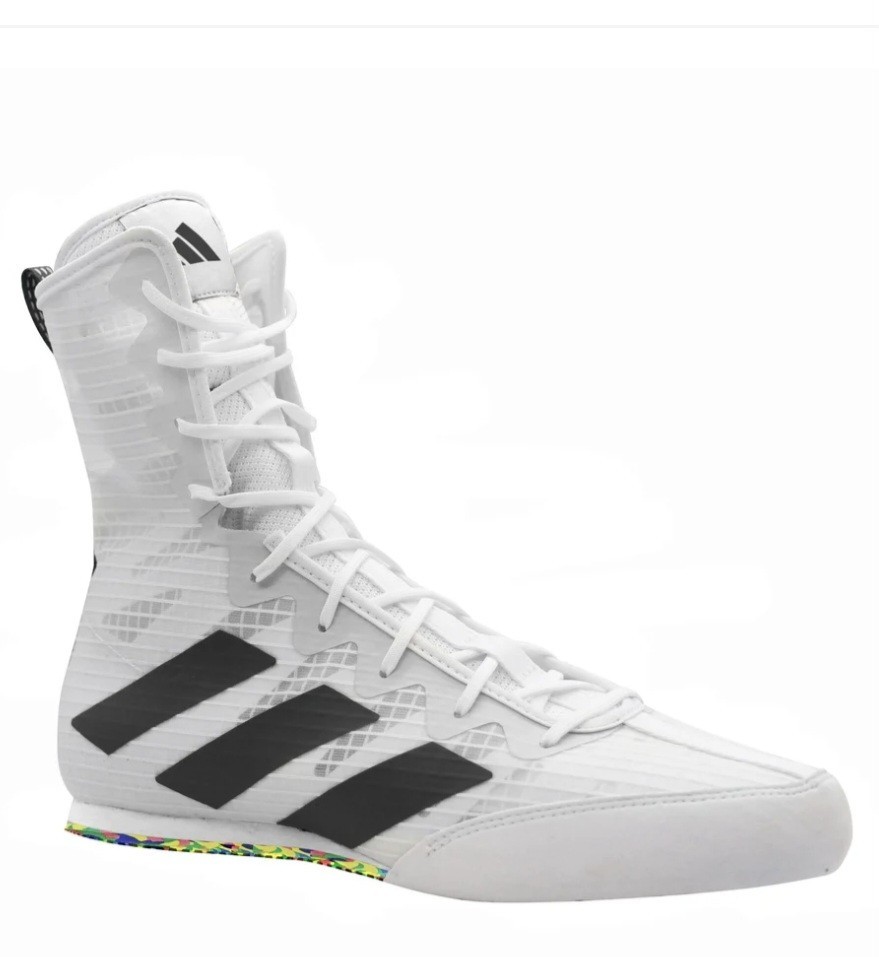 adidas Box Hog 4 Multi-Color Sole Sneakers in Size 9