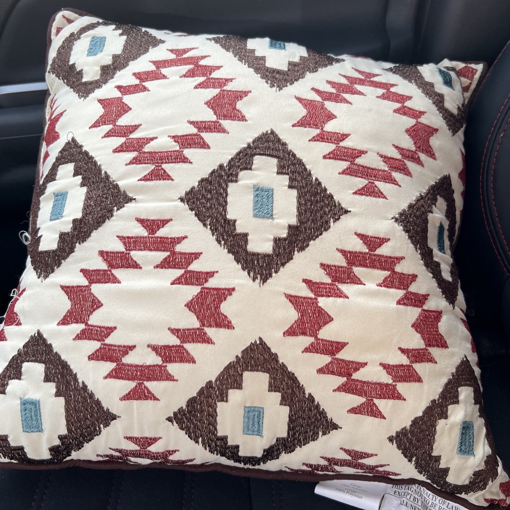Southwest Aztec Western Throw Pillow 14x14 by Madison Park