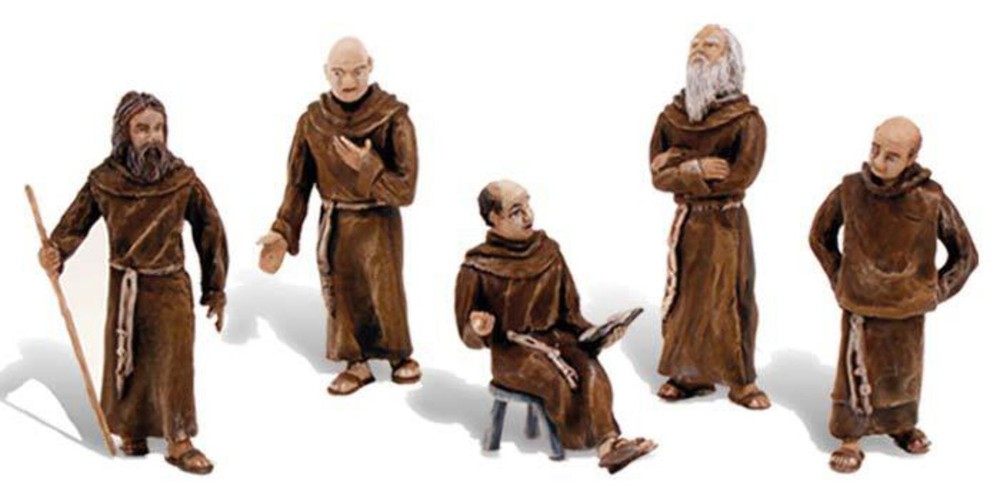 NEW Woodland Scene-A-Rama Friars/Monks Train Scenery O Scale SP4453