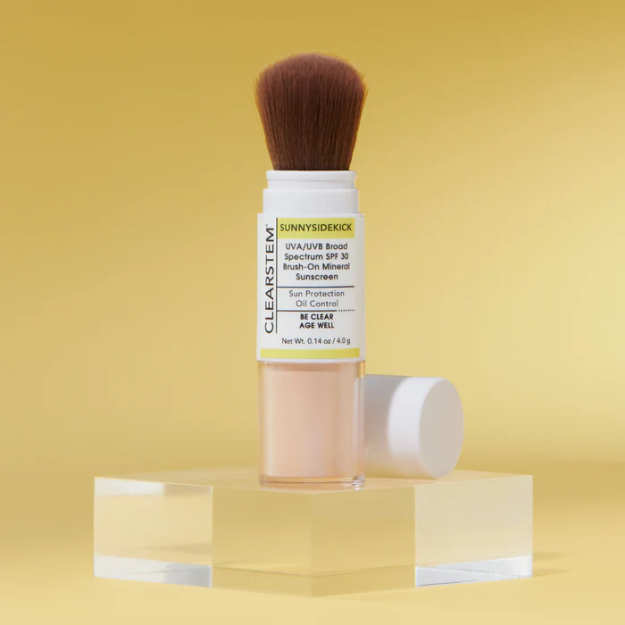 Clearstem Sunnysidekick SPF 30 Mineral Brush-On Face Sunscreen