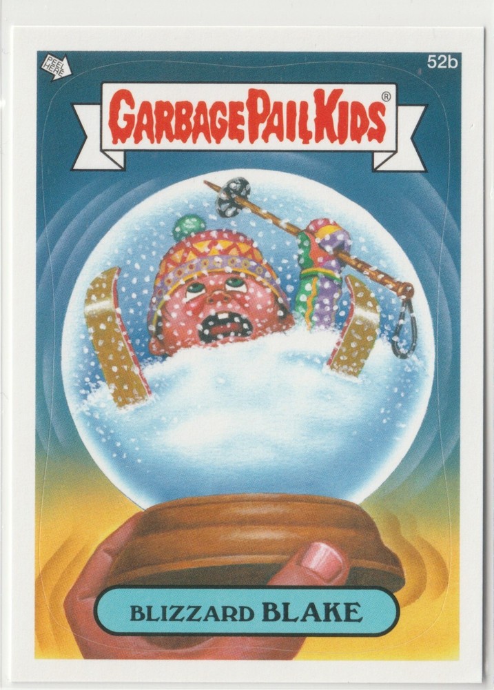 Blizzard Blake #52b Garbage Pail Kids GPK 2012 Series 1 BNS1 Brand New