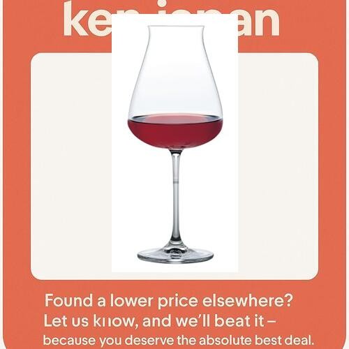 Toyo Sasaki RN-13283CS Fine Crystal Wine Glass 236ml Elegant Gift Desire