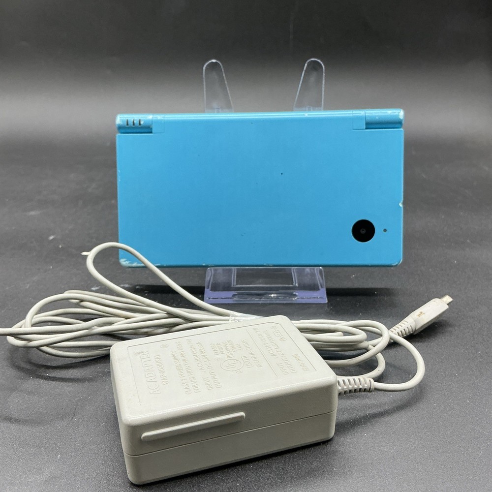 Nintendo DSI Handheld Console Light Blue, TWL-001 With Charger Tested Working