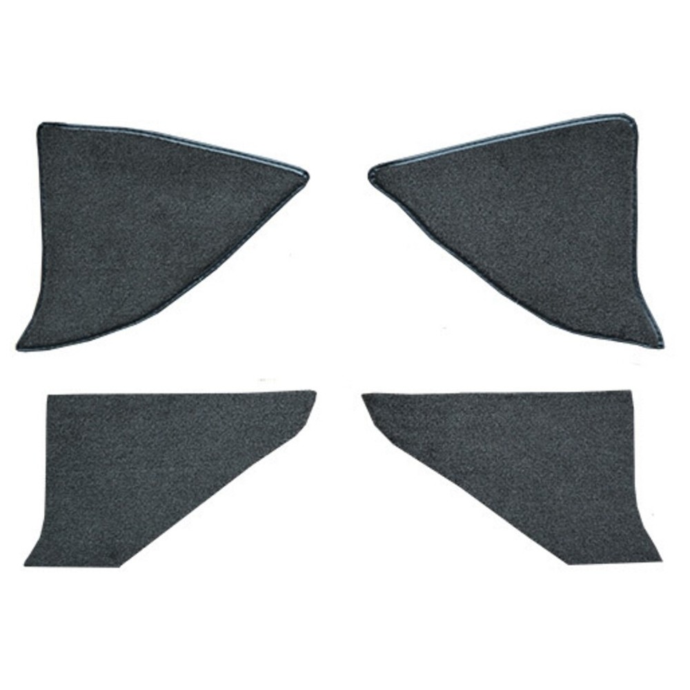 Carpet for 1985-1986 Chevrolet K10 Kick Panel Inserts w/ Cardboard Cutpile
