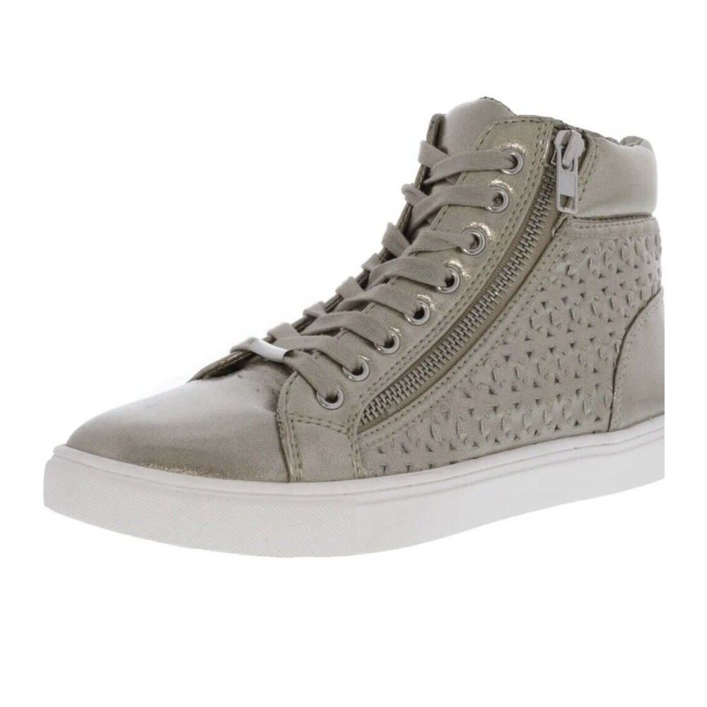Steve Madden Elyka Womens Leather High Top Fashion Sneakers Size 10b