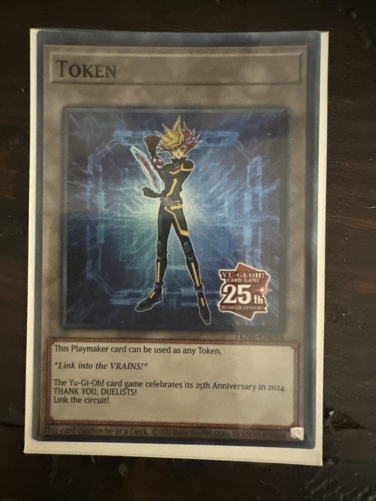 Yu-Gi-Oh Playmaker Token ROTA TKN5-EN016 Promo Card