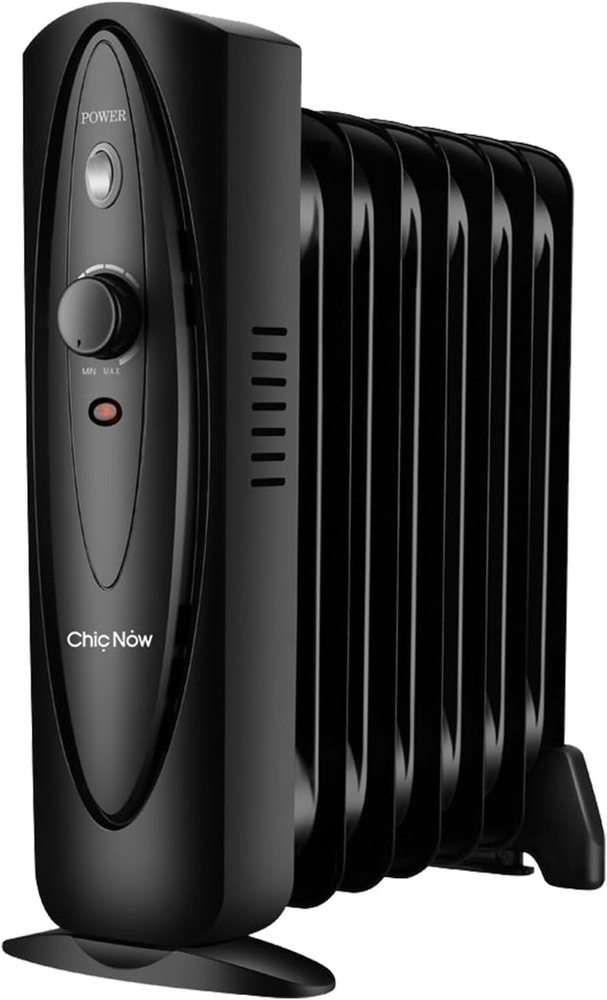 Oil Filled Radiator Heater with Adjustable Thermostat for Energy Efficient Heating
