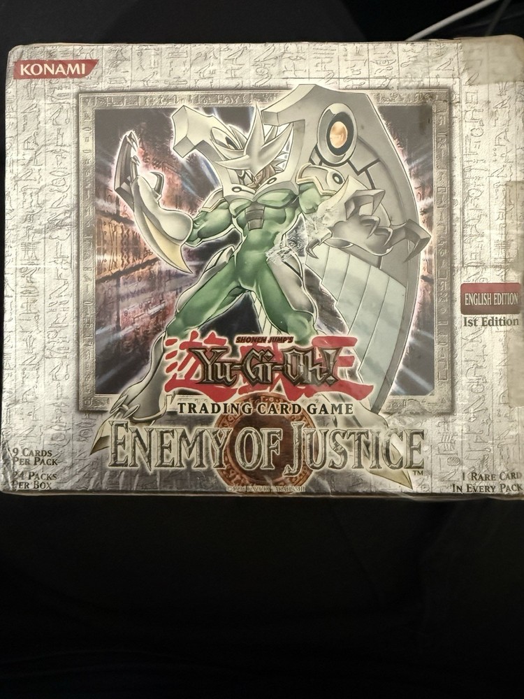 Yu-Gi-Oh! Enemy of Justice 1st Edition Sealed Booster Box English  (103835) F/S