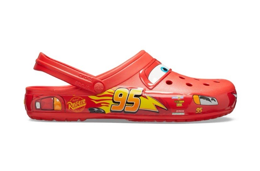 NEW Lightning McQueen Crocs Boys Shoes Limited Classic Disney No Light up