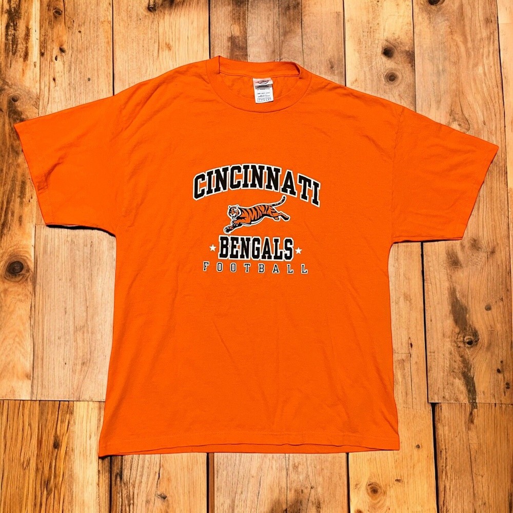 Vintage 90’s Cincinnati Bengals NFL Tiger Football Shirt Size Large