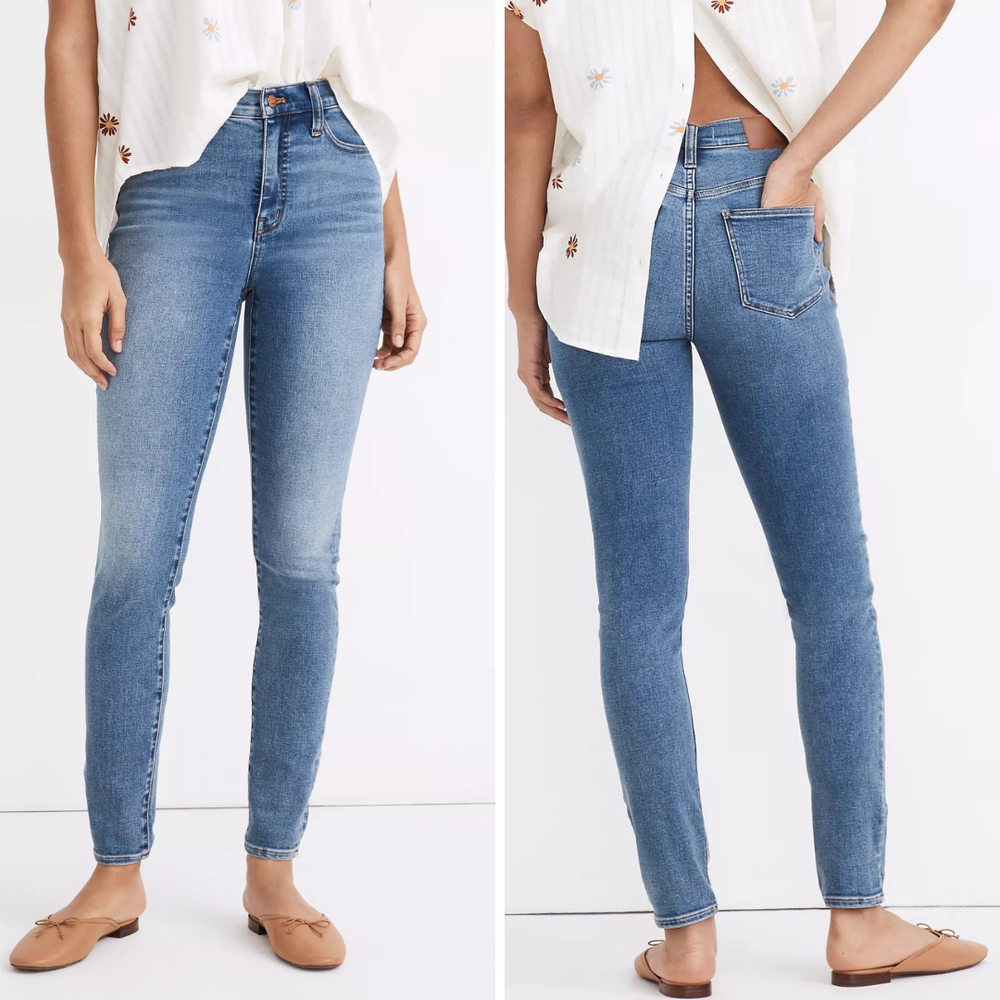 Madewell 10in High Rise Roadtripper Authentic Jeans Vinton Wash Size 25