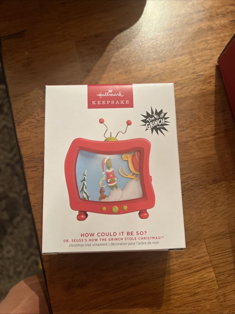 Hallmark Keepsake Dr Seuss How Could It Be So 2023 Light and Sound Ornament New