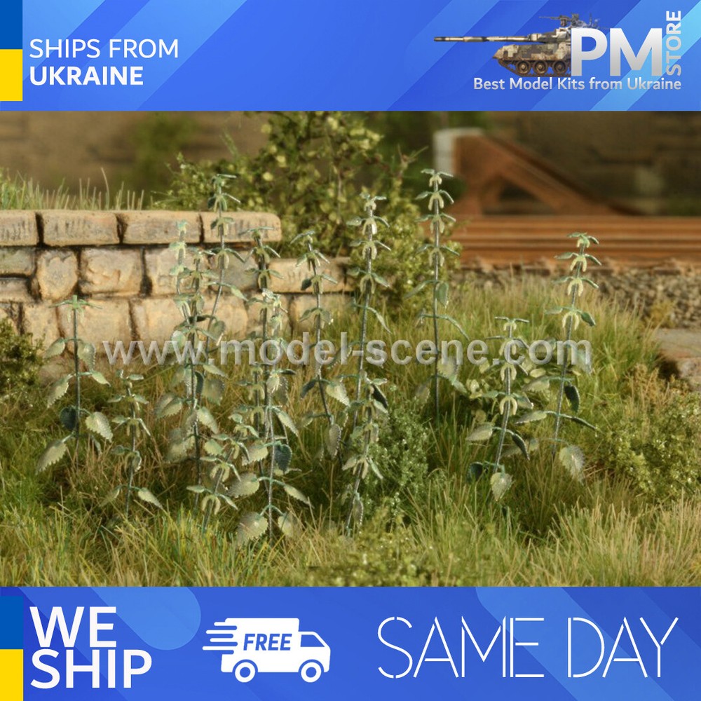 Model Scene VG4-227 1/45 1/56 Nettle Diorama upgrade accessories Photo-Etched