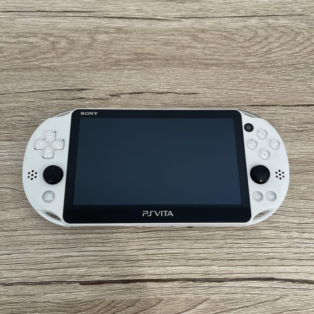 Playstation vita Wi-Fi model PCH-2000 ZA22 Slim White Console Glacier 76