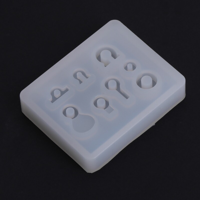 Silicone Ball Ring Earrings Mold for Epoxy Resin Jewelry DIY Craft