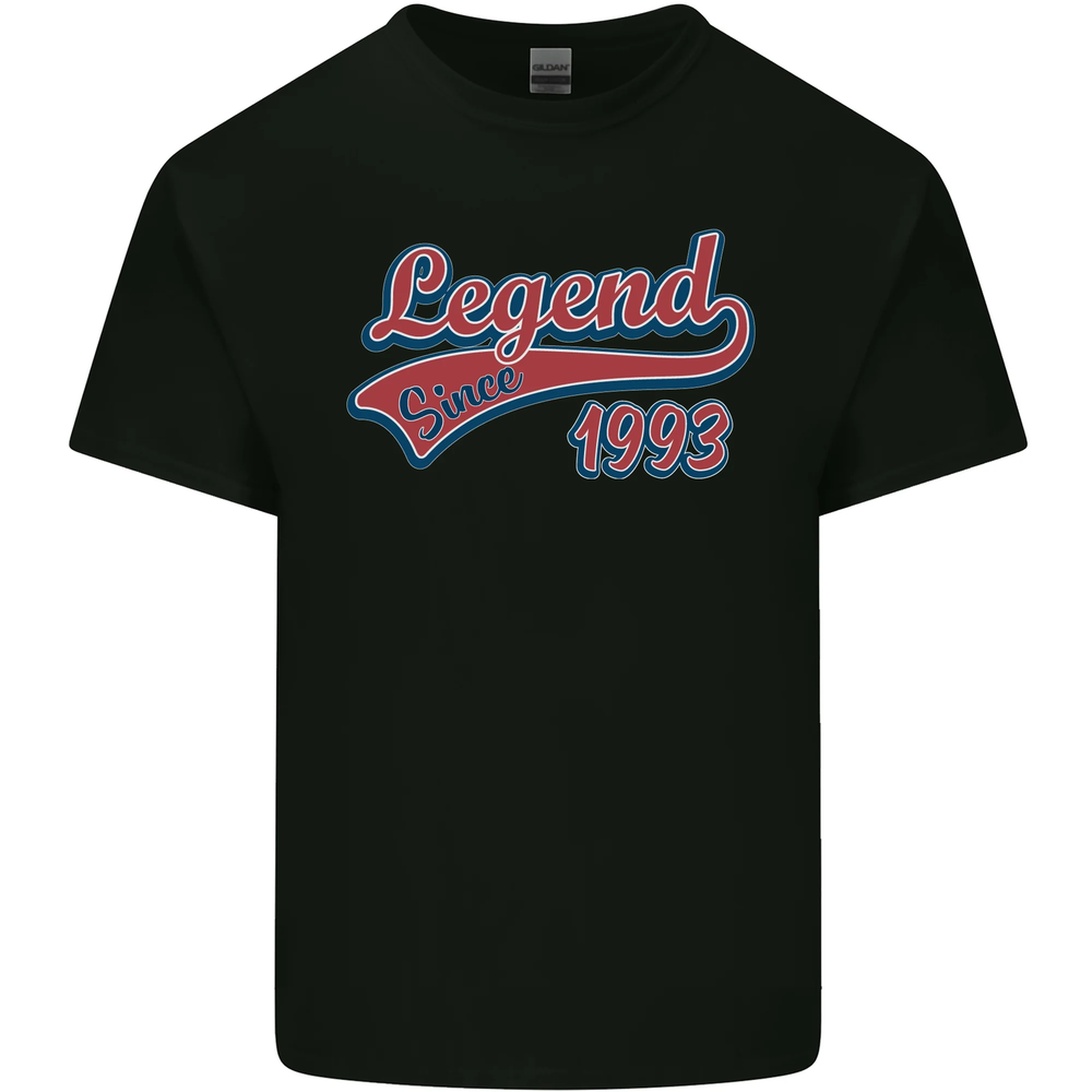 Legend Since 31st Birthday 1993 Mens Cotton T-Shirt Tee Top