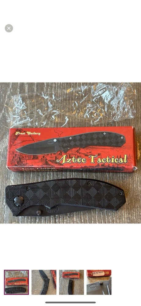 Frost Cutlery Aztec Tactical Folding Knife - New EDC Blade