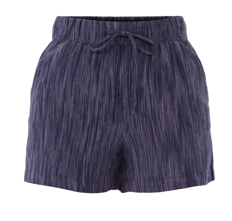 New Time & Tru Womens Linen Blend Pull On Shorts Size XXL(22)