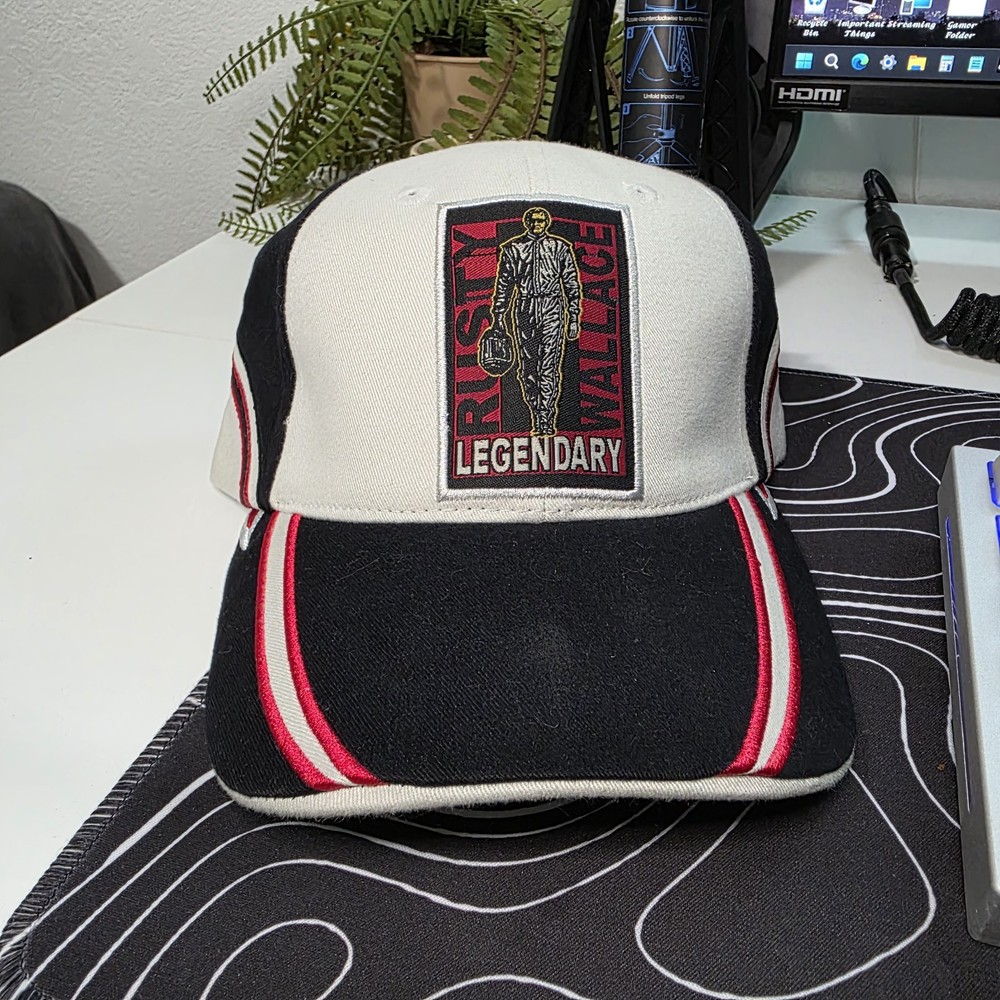 2006 Rusty Wallace NASCAR Adjustable Snapback Racing Cap