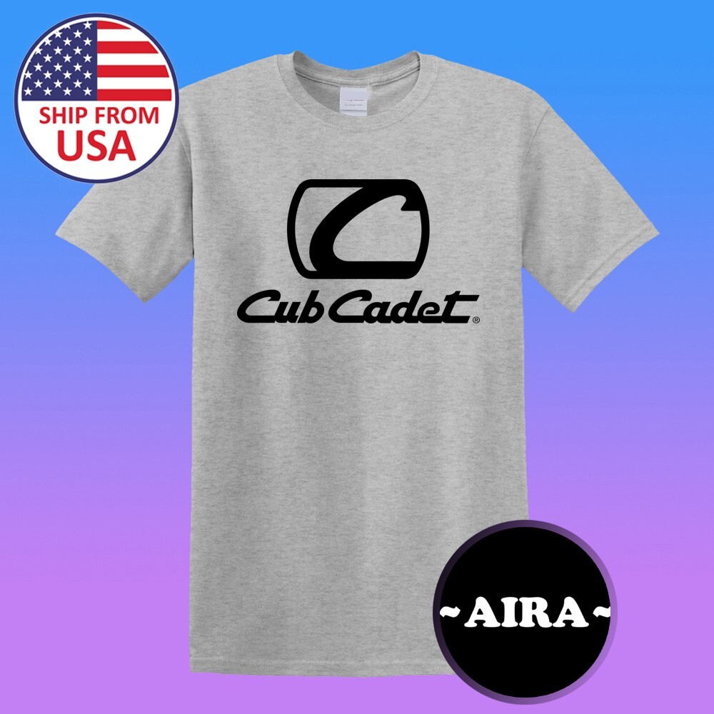 Cub Cadet Tractor Men's Grey T-Shirt Size S-5XL