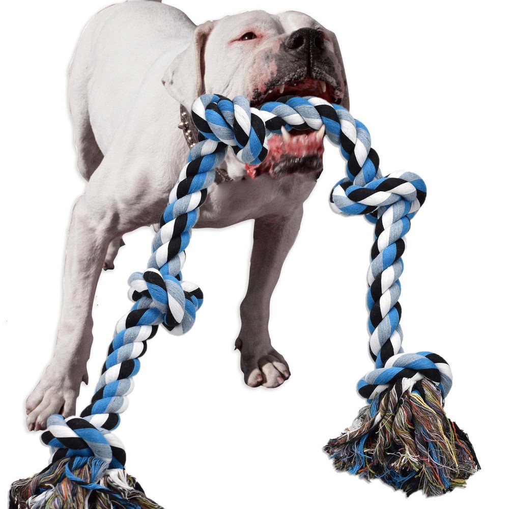 Dog Toys for Aggressive Chewers Tough Rope Chew Toys for Large and Medium Dog...