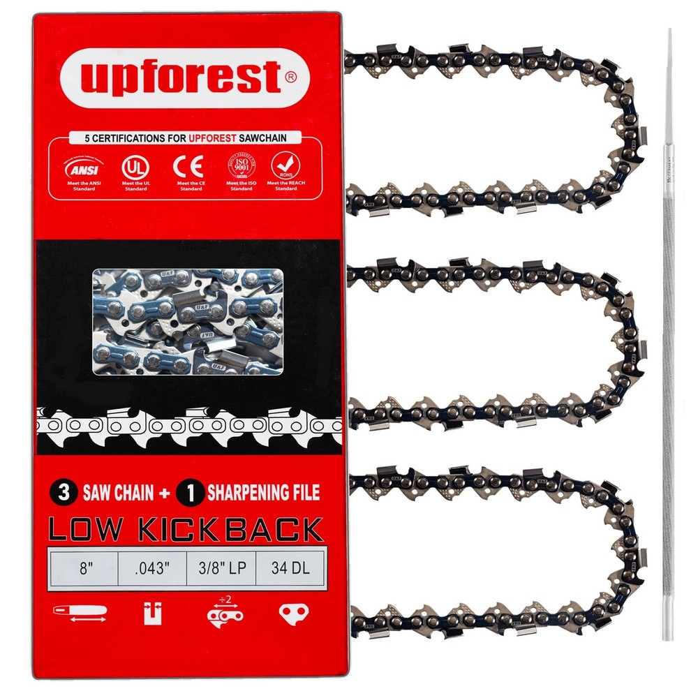 8-Inch Replacement Chainsaw Chain for Dewalt DCPS620B DCPS620M1 Pole Saw