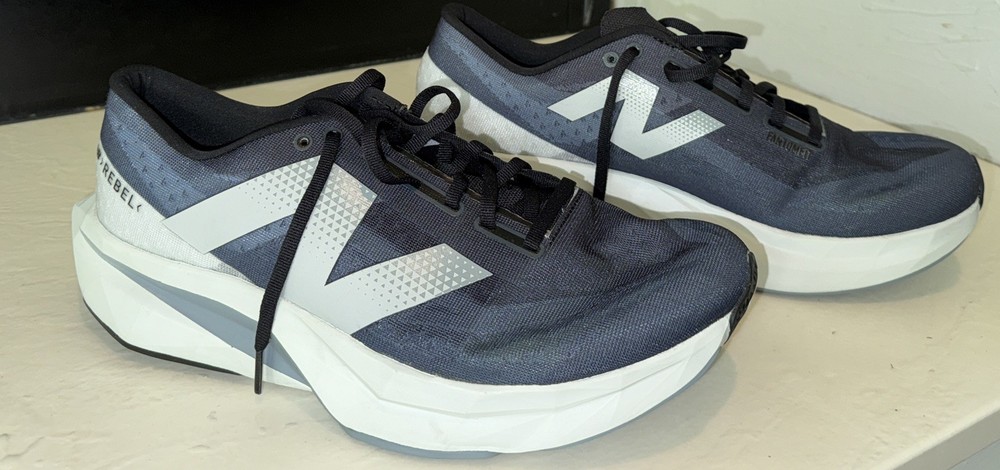 New Balance FuelCell Rebel v4 Running Shoes Size 12.5 Graphite Black
