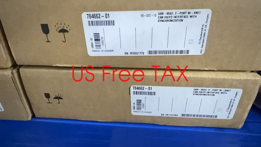 new National Instruments Ni USB-8502 Dual Port Can Interface Device 784662-01