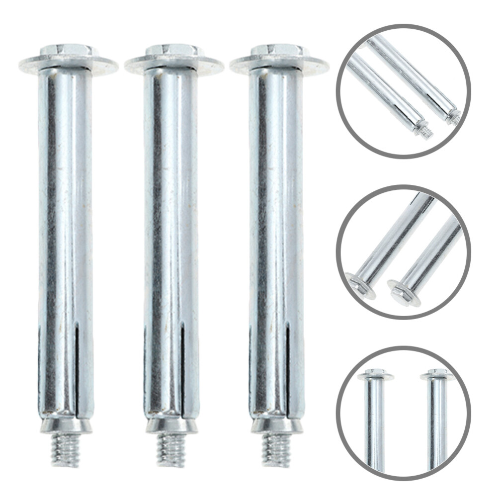 15 Pcs Heavy-Duty Ground Lock Screw Anchors for Asphalt & Masonry