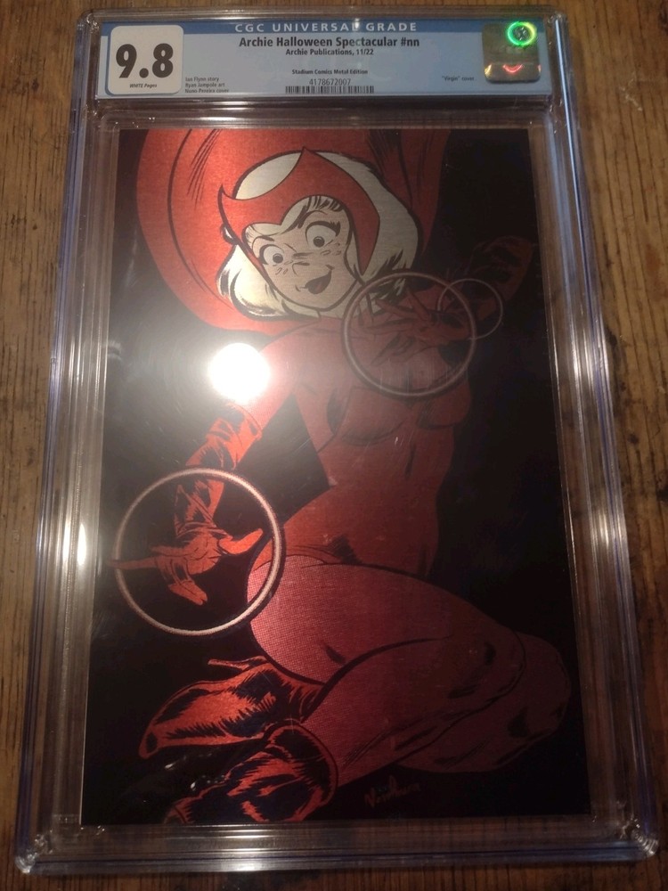 ARCHIE HALLOWEEN SPECTACULAR (Sabrina Scarlet Witch METAL Variant) 1/25  CGC 9.8