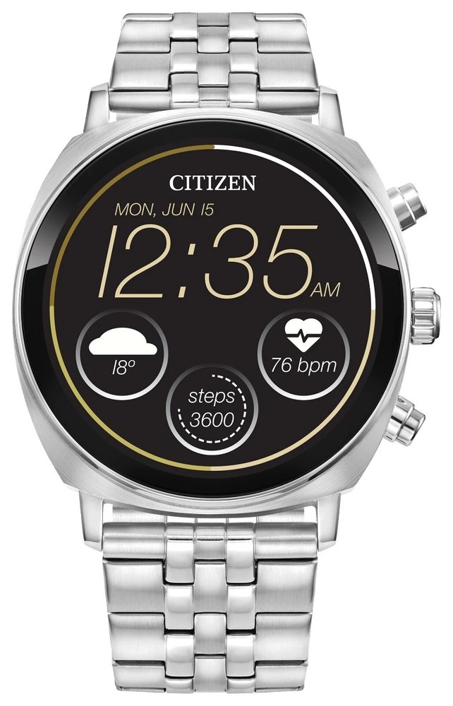 Citizen MX1000-52X Watch CZ Smart Smartwatch Compatible w/ iPhone Android Phones