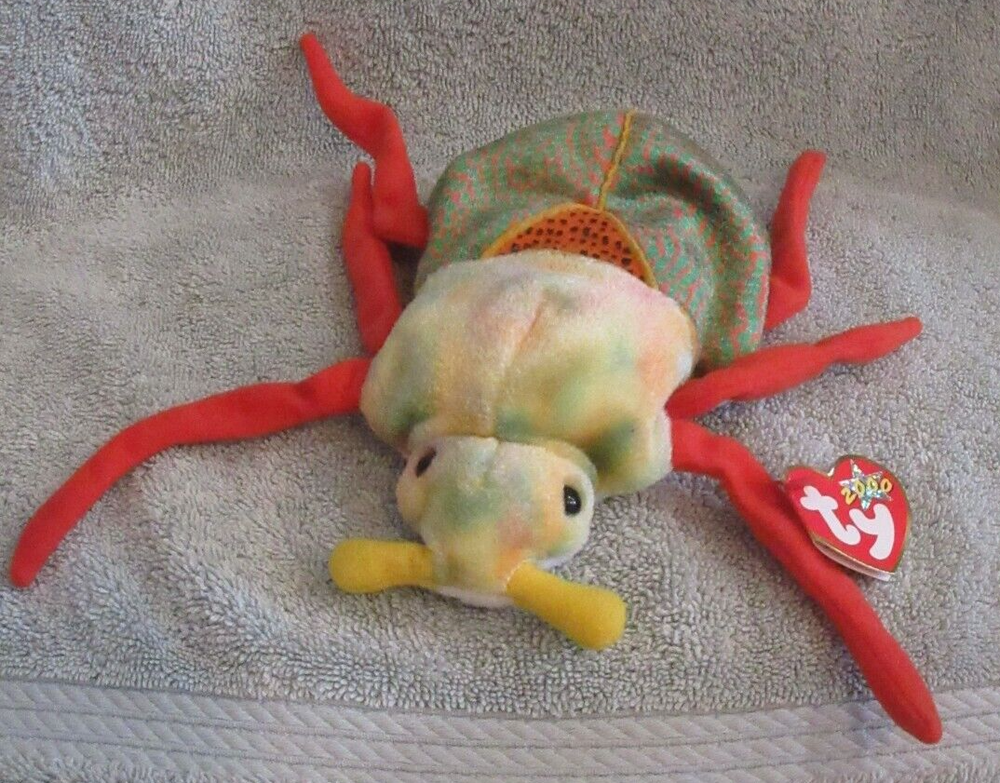 Ty Beanie Baby Scurry the Beattle DOB January 18, 2000 MWMT Free Shipping